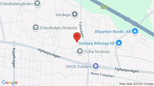 Kantorruimte te huur i Svedala - Foto uit Google Street View