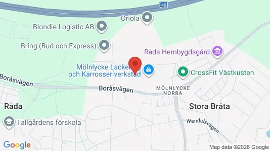 Lagerlokaler til leje i Härryda - Foto fra Google Street View