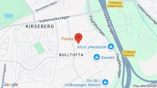 Kontorlokaler til leje i Malmø Centrum - kort over placeringen