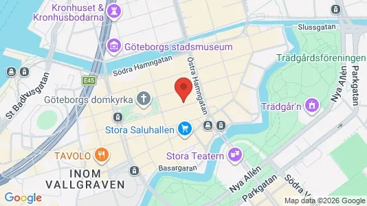 Kontorlokaler til leje i Gøteborg Centrum - Foto fra Google Street View