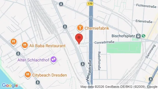 Liikekiinteistöt Vuokrattavana i Dresden - Kuva Google Street Viewstä