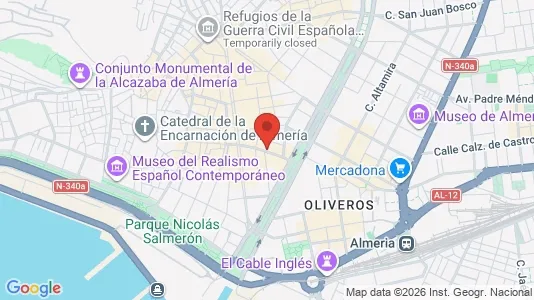 Lokaler til leie i Almería – Bilde fra Google Street View