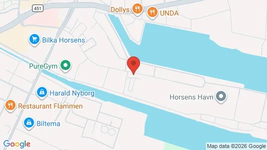 Varastot Vuokrattavana i Horsens - Kuva Google Street Viewstä