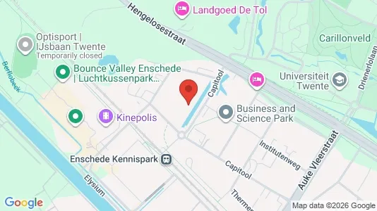 Büros zur Miete i Enschede – Foto von Google Street View