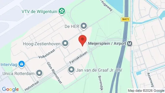 Büros zur Miete i Rotterdam Overschie – Foto von Google Street View
