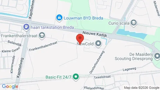 Kontorslokaler för uthyrning i Breda – Foto från Google Street View
