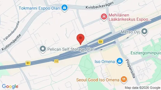 Toimistotilat Vuokrattavana i Espoo - Kuva Google Street Viewstä