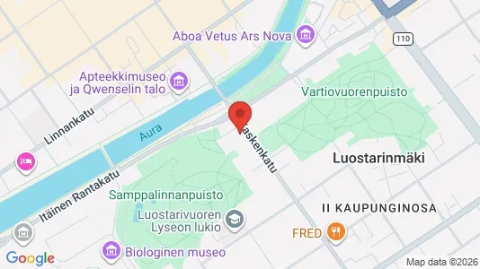 Kontorslokaler för uthyrning i Åbo – Foto från Google Street View