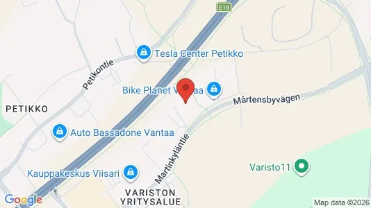 Kontorer til leie i Vantaa – Bilde fra Google Street View