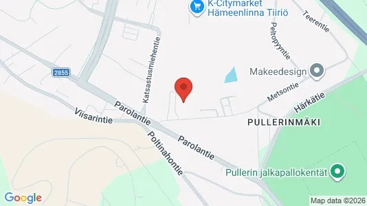 Lager til leie i Hämeenlinna – Bilde fra Google Street View