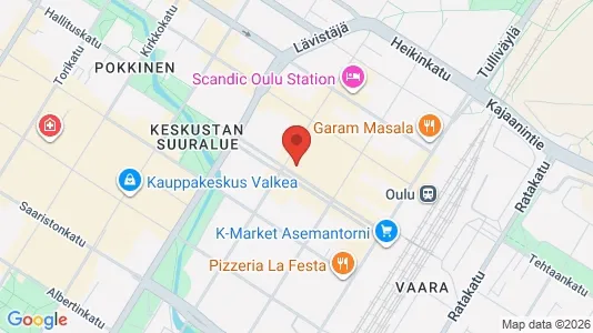 Gewerbeflächen zur Miete i Oulu – Foto von Google Street View