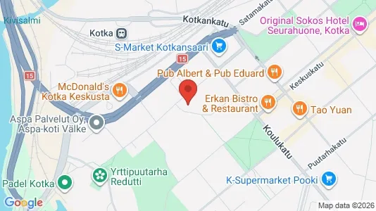 Lokaler til leie i Kotka – Bilde fra Google Street View