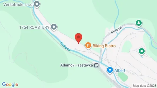 Varastot Vuokrattavana i Blansko - Kuva Google Street Viewstä