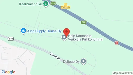 Lager til leie i Kirkkonummi – Bilde fra Google Street View