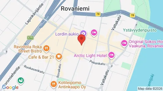 Varastot Vuokrattavana i Rovaniemi - Kuva Google Street Viewstä