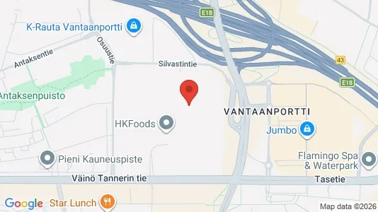 Lager zur Miete i Vantaa – Foto von Google Street View