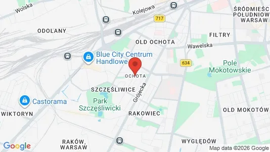 Varastot Vuokrattavana i Varsova Ochota - Kuva Google Street Viewstä