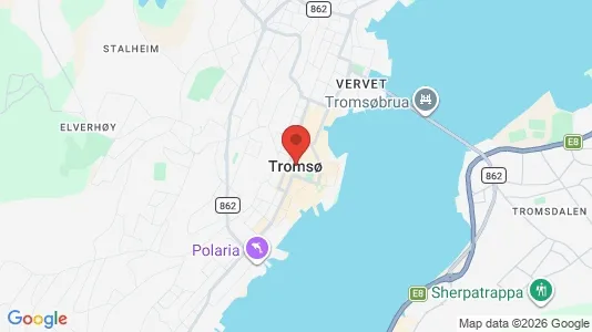Kaupat Vuokrattavana i Tromsø - Kuva Google Street Viewstä