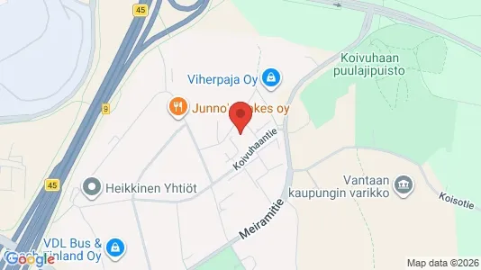 Büros zur Miete i Vantaa - kort over placeringen