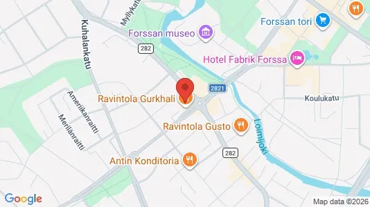 Varastot Vuokrattavana i Forssa - Kuva Google Street Viewstä