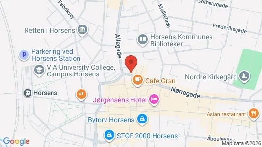 Büros zur Miete i Horsens – Foto von Google Street View
