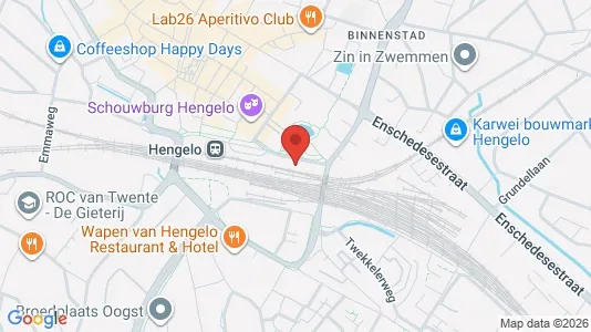 Büros zur Miete i Hengelo – Foto von Google Street View