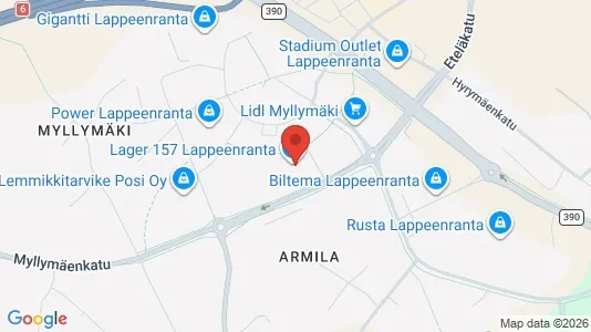 Office spaces for rent i Lappeenranta - Photo from Google Street View