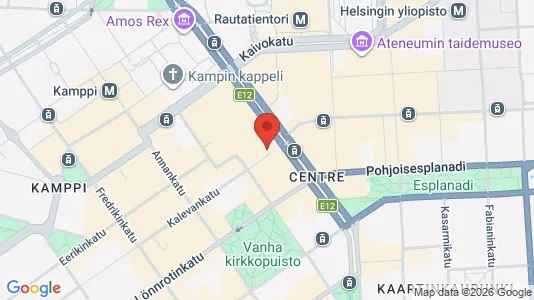 Büros zur Miete i Helsinki Eteläinen - kort over placeringen