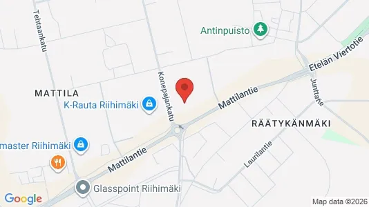Kontorer til leie i Riihimäki – Bilde fra Google Street View