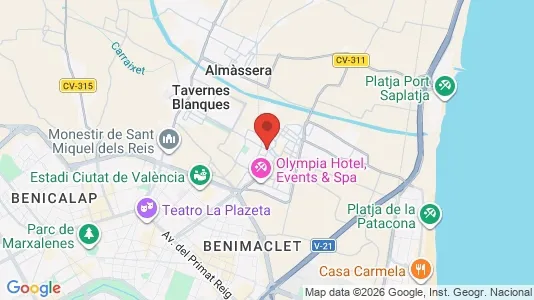 Lokaler til leje i Alboraya - Foto fra Google Street View