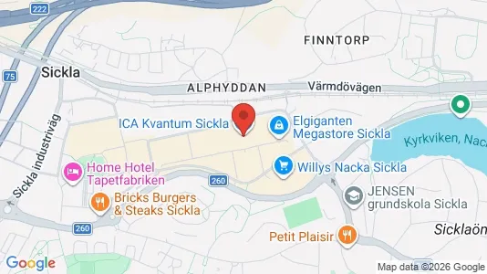 Büros zur Miete i Nacka – Foto von Google Street View