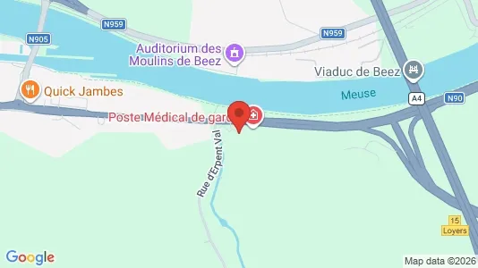 Kontorlokaler til leje i Namen - Foto fra Google Street View