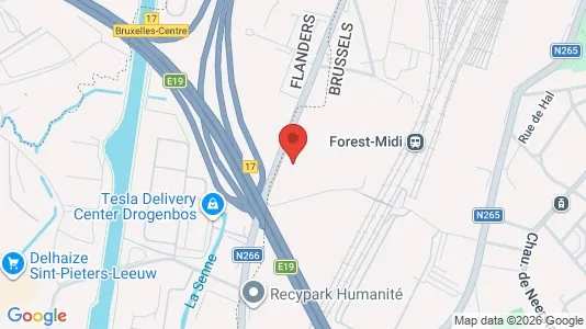 Office spaces for rent i Brussels Vorst - Photo from Google Street View