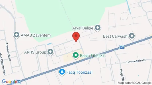 Office spaces for rent i Zaventem - kort over placeringen