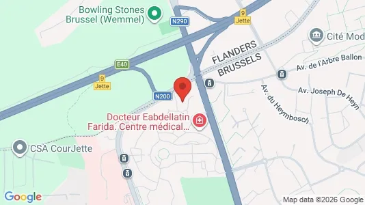 Büros zur Miete i Brüssel Jette – Foto von Google Street View