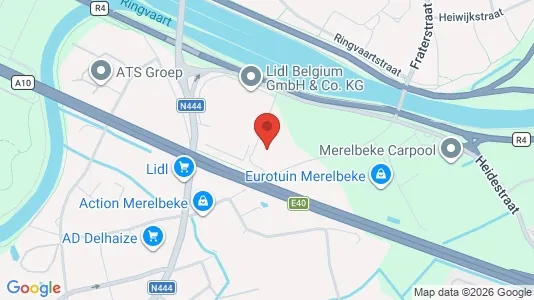 Toimistotilat Vuokrattavana i Merelbeke - Kuva Google Street Viewstä