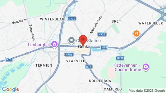 Kontorlokaler til leje i Genk - Foto fra Google Street View