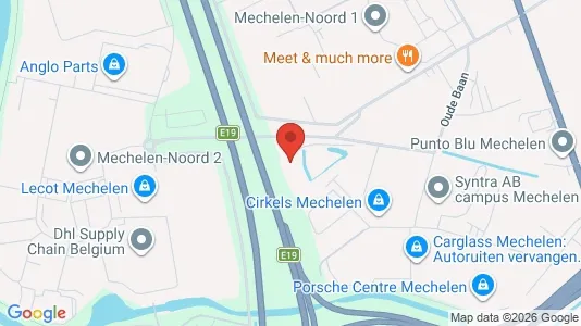 Büros zur Miete i Mechelen - kort over placeringen