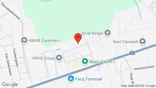 Office spaces for rent i Zaventem - kort over placeringen