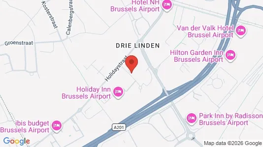 Büros zur Miete i Machelen - kort over placeringen