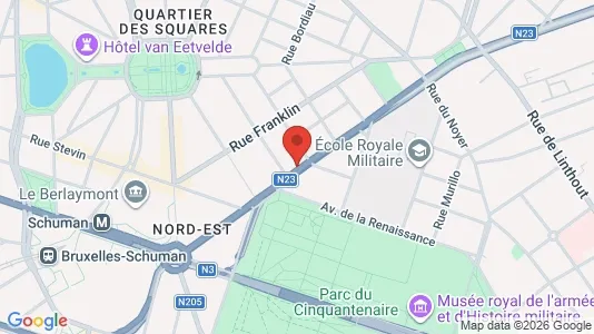 Office spaces for rent i Stad Brussel - Photo from Google Street View