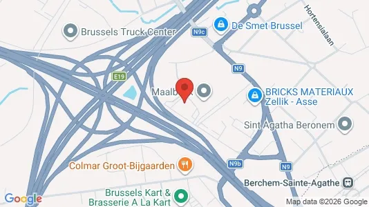 Kontorlokaler til leje i Dilbeek - Foto fra Google Street View