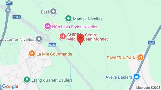 Büros zur Miete i Nijvel – Foto von Google Street View