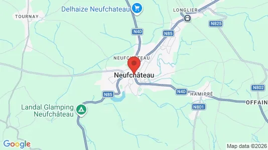 Lager til leie i Neufchâteau – Bilde fra Google Street View
