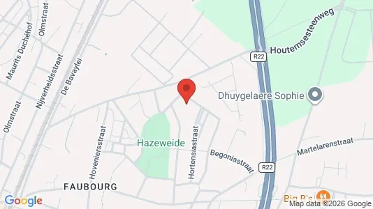 Varastot Vuokrattavana i Vilvoorde - Kuva Google Street Viewstä
