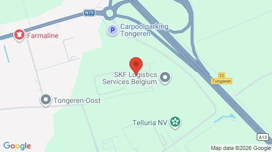 Lagerlokaler til leje i Tongeren - Foto fra Google Street View