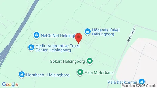 Lager til leie i Helsingborg – Bilde fra Google Street View