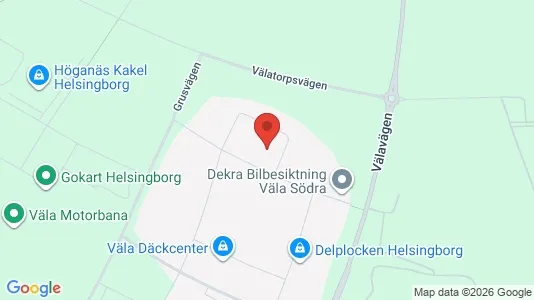 Lagerlokaler til leje i Helsingborg - Foto fra Google Street View