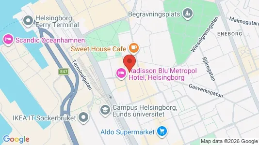 Kontorslokaler för uthyrning i Helsingborg – Foto från Google Street View