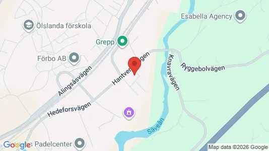 Varastot Vuokrattavana i Lerum - Kuva Google Street Viewstä